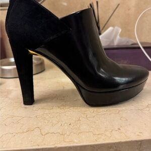 Gucci 110m platform Black Heeled Boots